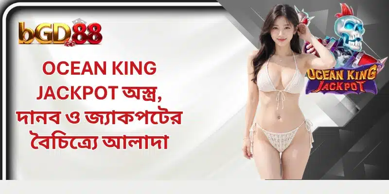 Ocean King Jackpot অস্ত্র, দানব ও জ্যাকপটের বৈচিত্র্যে আলাদা
