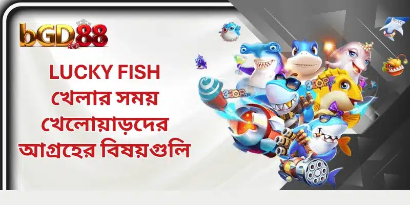 Lucky Fish খেলার সময় খেলোয়াড়দের আগ্রহের বিষয়গুলি