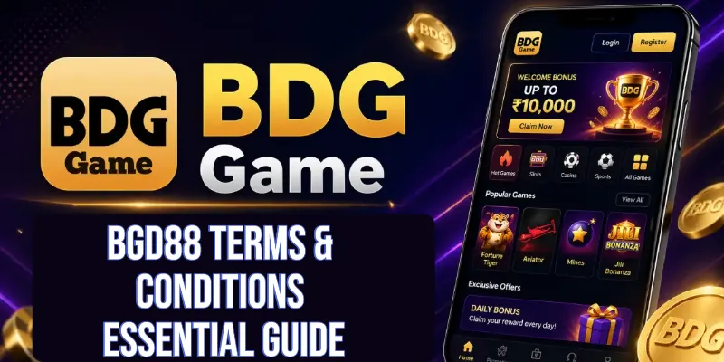 A visual document or graphic detailing the essential Terms and Conditions, platform rules, and user policies for BGD88.