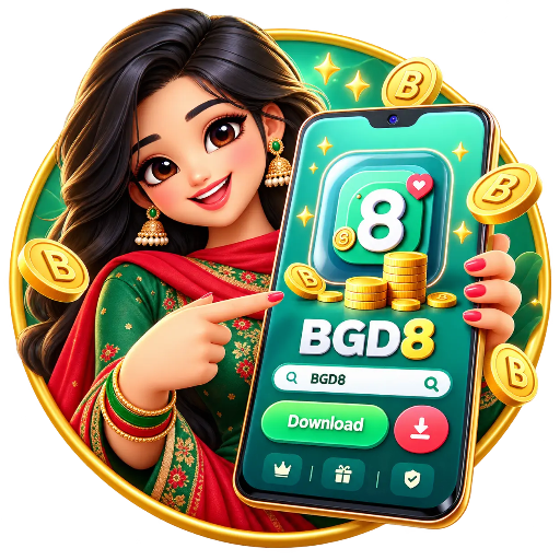 BGD88 অ্যাপের ইন্টারফেস, যেখানে অ্যান্ড্রয়েড APK ডাউনলোড, দ্রুত ক্যাশিয়ার অ্যাক্সেস এবং মসৃণ মোবাইল গেমপ্লে দেখানো হয়েছে।